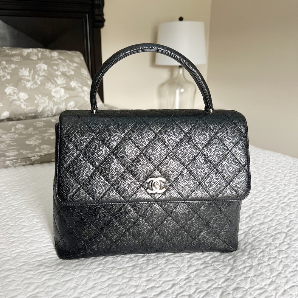 ❌ SOLD ❌ Vintage Chanel Classic Top Handle Flap Bag